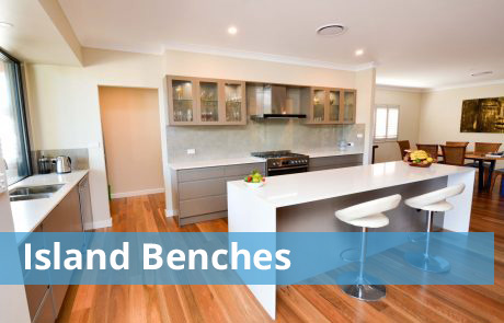 Island benches Kitchens